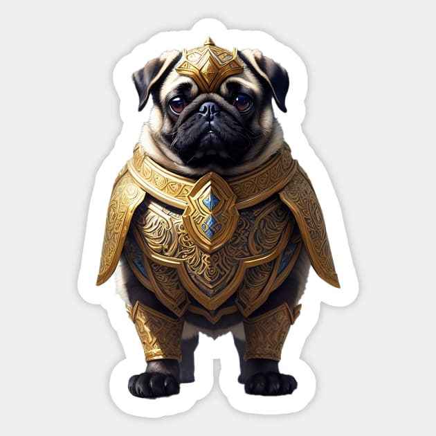 Pug in clearance armor